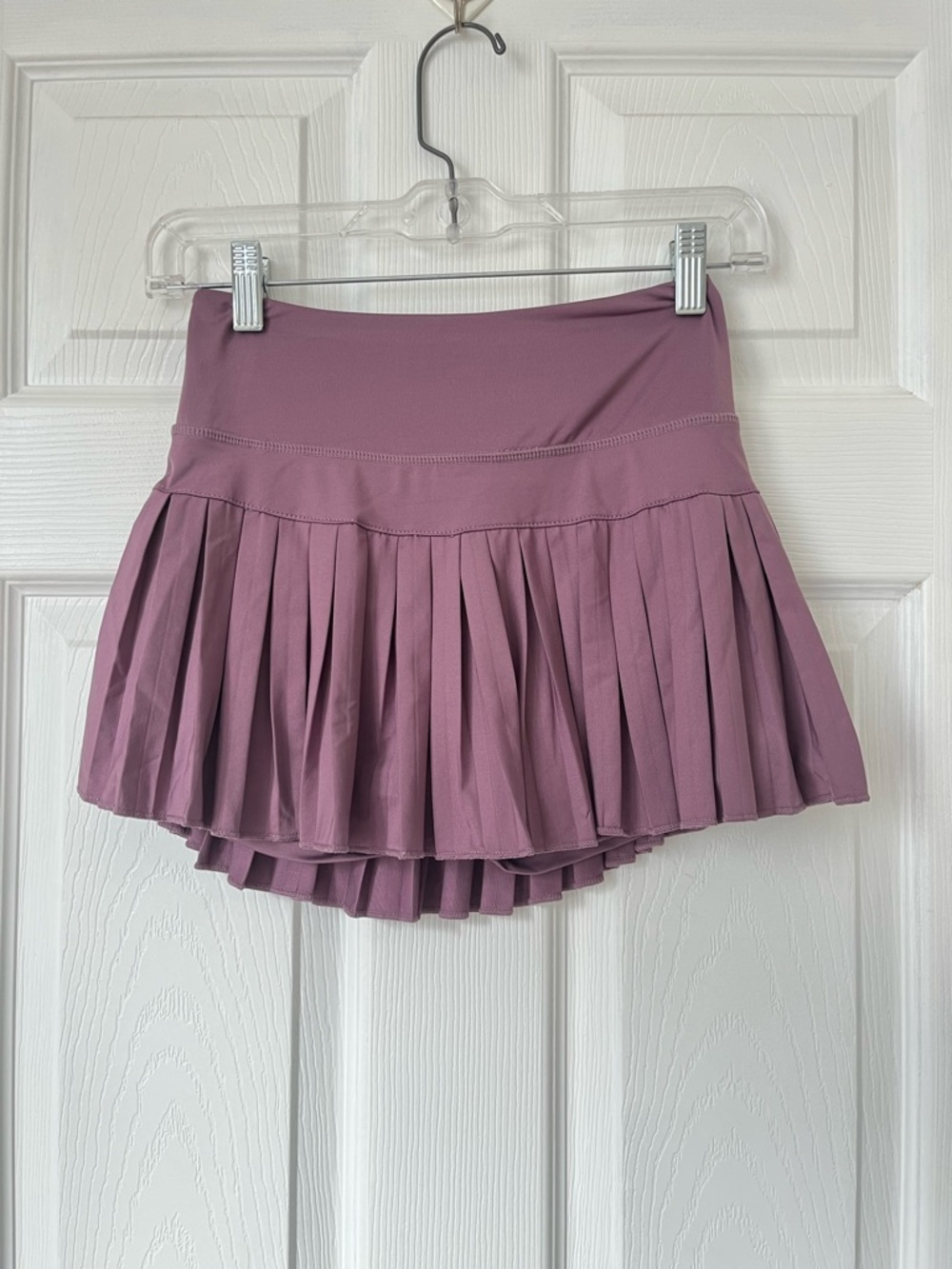Gold Hinge Dusty Mauve Tennis Pleated Skort Size XS